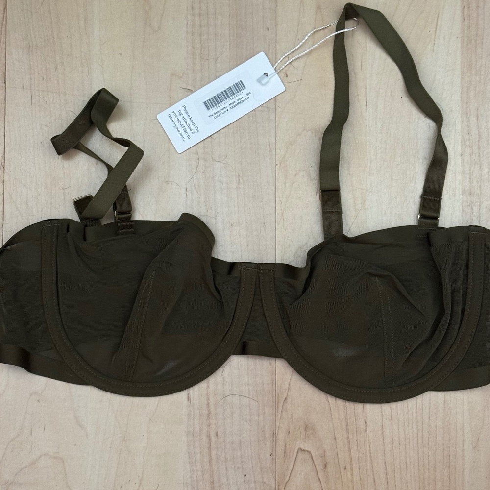 CUUP Mesh Balconette Bra